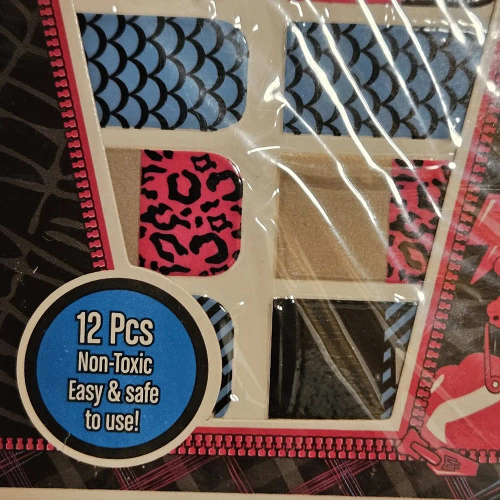 🧩♡Monster High Nail Stickers - Picture 3 of 5
